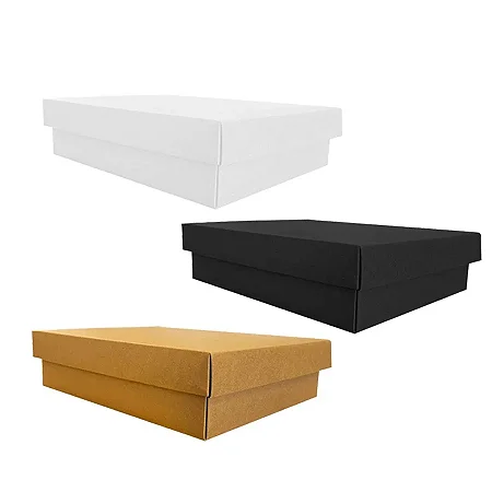 Caixa Retangular  - C/Tampa -  24x18,5cm - 01 UN - Artlille - Rizzo