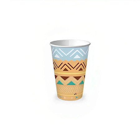 Copo Descartável de Papel - Animais na Floresta - 180ml - 8 unidades - Junco - Rizzo