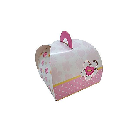 Caixa Bem Casado - Delicada rosa - 24 unidades - Cromus - Rizzo