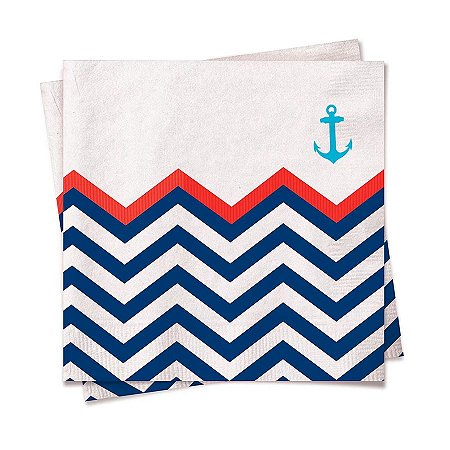 Guardanapo - Navy - 20 unidades - Cromus - Rizzo