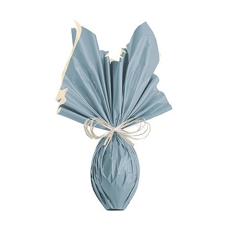 Folha para Ovos de Páscoa Double Face Acetinado Mediterrânea/Baunilha 69x89  - 5 unidades - Cromus - Rizzo