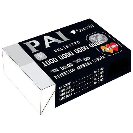Caixa Divertida para 06 doces - Pai Cartão Ref. 594 - 10 unidades - Rizzo - Rizzo