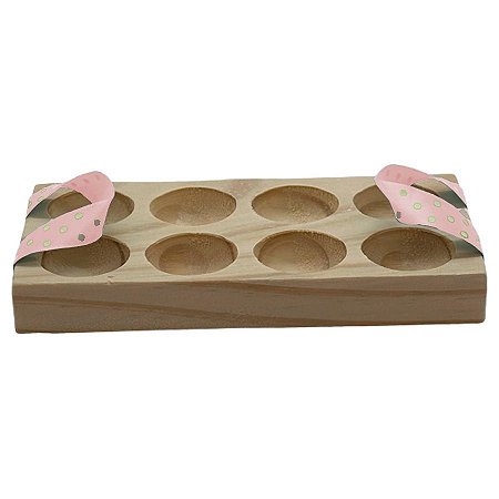 Bandeja para Doces Rosa - Páscoa - 1 unidade - Rizzo