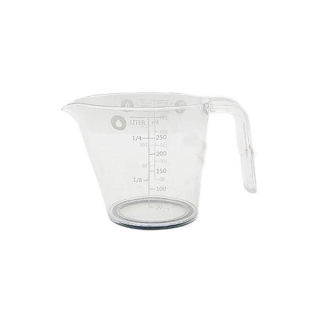 Medidor Copo sem Tampa - Azul - 250ml - 1 unidade - Rizzo