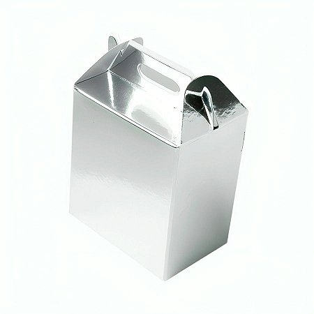 Caixa Sacolinha S0 (7,5x5x5cm) Prata - 10 unidades - Assk - Rizzo