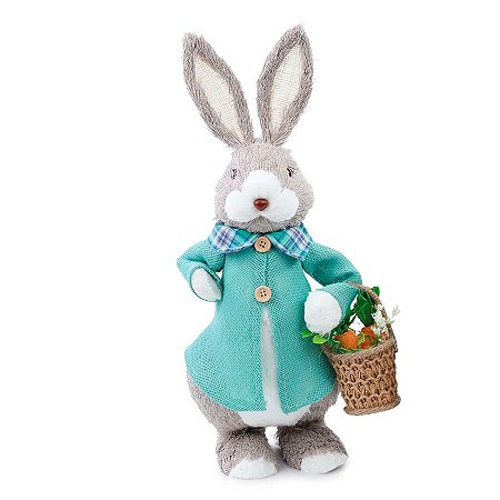 Coelho Decorativo em Pé Camisa Tifanny - M - 1 unidade - Cromus - Rizzo