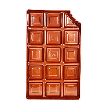 Bandeja Decorativa - Chocolate Marrom - 1 unidade - Rizzo
