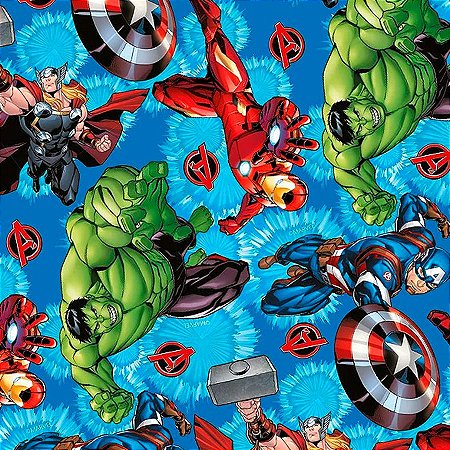 Folha para Ovos de Páscoa - Vingadores Em Ação - 69x89cm - 25 unidades - Cromus - Rizzo