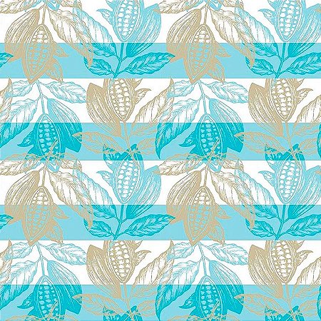 Folha para Ovos de Páscoa Ombre Turquesa 69x89cm - 25 unidades - Cromus - Rizzo