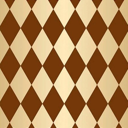 Folha para Ovos de Páscoa Pierrot Ouro Marrom 69x89cm - 25 unidades - Cromus - Rizzo