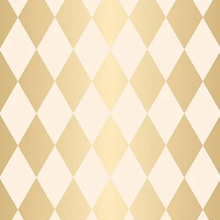 Folha para Ovos de Páscoa Pierrot Ouro Marfim 69x89cm - 25 unidades - Cromus - Rizzo