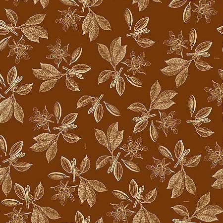 Folha para Ovos de Páscoa Metalizado Sabor Marrom Ouro 69x89cm - 25 unidades - Cromus - Rizzo