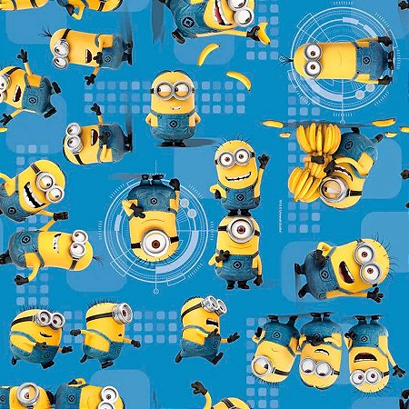 Folha para Ovos de Páscoa Minions 69x89cm - 25 unidades - Cromus - Rizzo