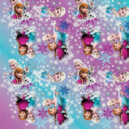 Folha para Ovos de Páscoa Frozen 69x89cm - 25 unidades - Cromus - Rizzo