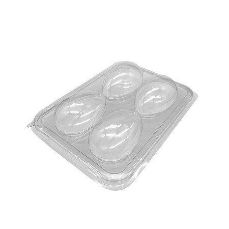 Blister Bandeja 4 Ovos da Pascoa - 50g - Cristal - 5 unidades - Rizzo