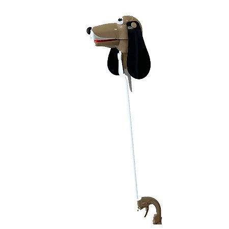 Brinquedo Boca Maluca Cachorrinho - Bege  - 1 unidade - Rizzo
