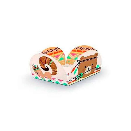 Porta Forminha - Animais na Floresta  - 40 unidades - Junco  - Rizzo