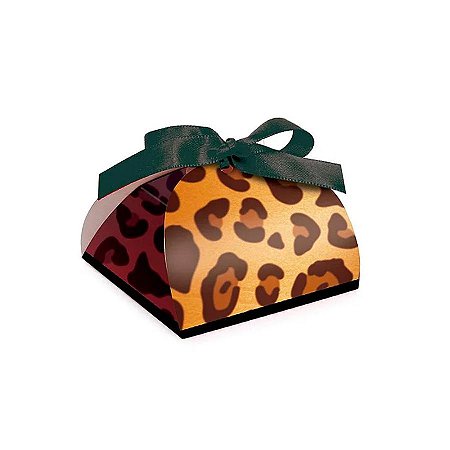 Caixa Bem Casado - Leopardo - 24 unidades - Cromus - Rizzo