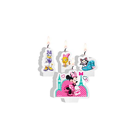 Kit Vela - Minnie - 4 unidades - Regina - Rizzo