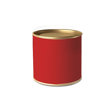 Lata para Panetone Rígida - Charming Red - 1 unidade - Cromus - Rizzo