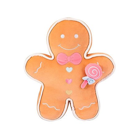 Biscoito de Natal de Pelúcia - 24cm - 1 unidade - Rizzo