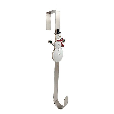Suporte de Guirlanda  Boneco de Neve - 37cm - 1 unidade - Rizzo
