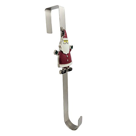 Suporte de Guirlanda Papai Noel - 37cm - 1 unidade - Rizzo