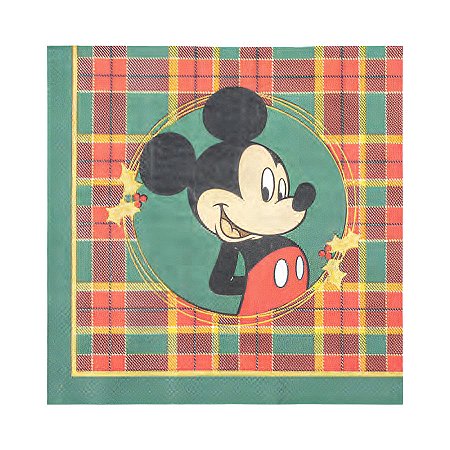 Guardanapo de Papel - Mickey - 33x33cm - Disney Original - 1 unidade - Cromus - Rizzo