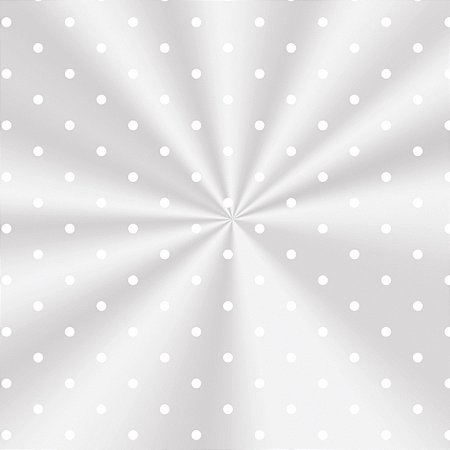 Saco Transparente Decorado - Poa Branco - 11x19,5cm - 100 unidades - Cromus - Rizzo