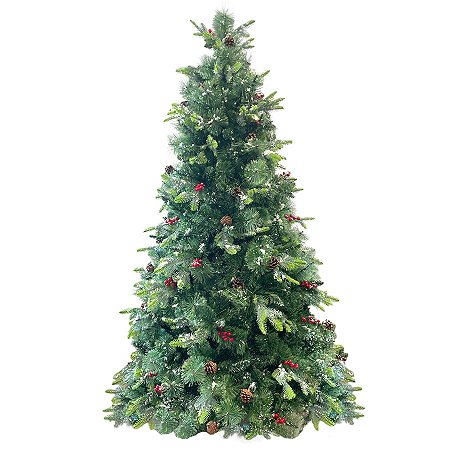 Árvore de Natal Modelo Canela Pinha - 2967 Galhos - 3m - Ref. RZO375 - 1 unidade - Rizzo