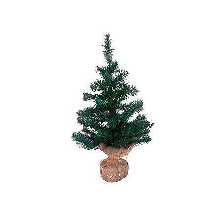 Árvore de Natal Modelo Gergelim - 60 galhos - 60cm - Ref. RZO417 - 1 unidade - Rizzo