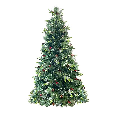 Árvore de Natal Modelo Canela Pinha - 2367 Galhos - 2,70m - Ref. RZO374 - 1 unidade - Rizzo
