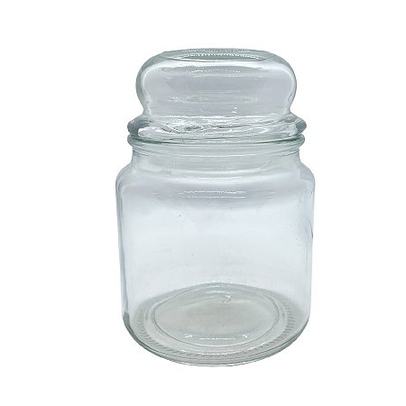 Pote de Vidro Bomboniere com Tampa Hermética - 17x10cm - 1l - 1 unidade - Rizzo