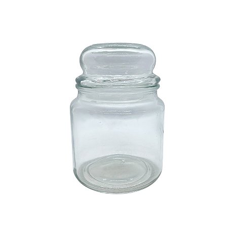 Pote de Vidro Bomboniere com Tampa Hermética - 14x10cm - 700ml - 1 unidade - Rizzo