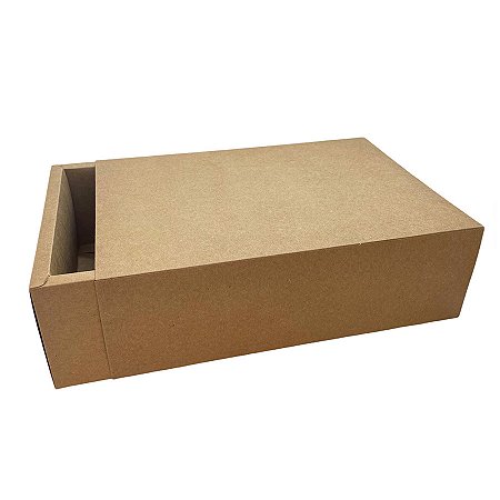 Caixa Gaveta Premium N°1 - Kraft - 27x19x8,5cm - 5 unidades - Rizzo