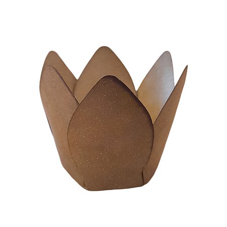 Forminha Para Doces Finos - Monaco - Cappuccino Escuro  - 50 unidades - Decora Doces - Rizzo
