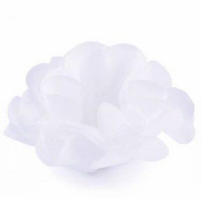 Forminha para Doces Finos - Tulipa Cetim Branco - 30 unidades - MaxiFormas