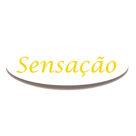 Adesivo "Sensação" - Ref.2291 - Hot Stamping - 100 unidades - Stickr - Rizzo