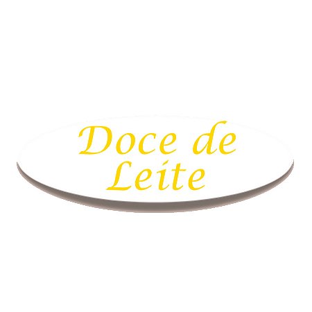 Adesivo "Doce de Leite" - Ref.2282 - Hot Stamping - 100 unidades - Stickr - Rizzo