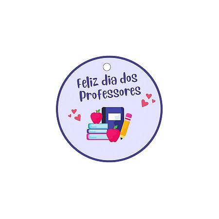 Tag Decorativa - Feliz Dia do Professor - 15 unidades - Stickr - Rizzo