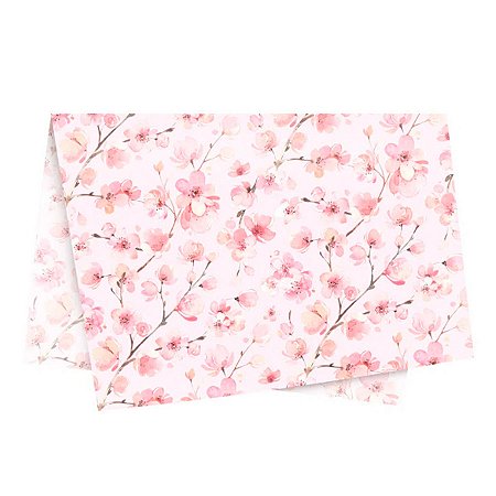 Papel de Seda - 49x69cm - Blossom  - 10 unidades - Cromus - Rizzo