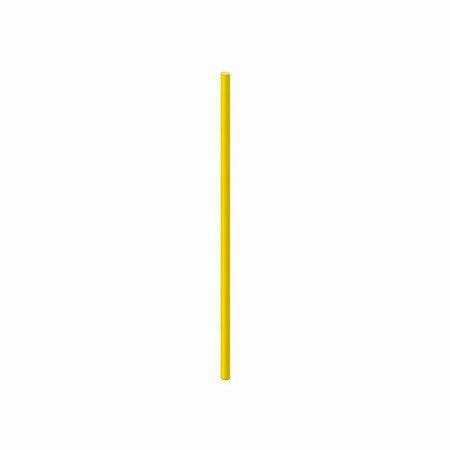 Canudo de Papel - Amarelo - 20cm - 20 unidades - Cromus - Rizzo