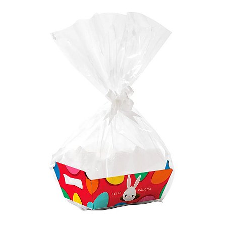 Kit Cesta - Coelhinho Sai da Toca - 27x18,5x9,5 - 1 unidade - Cromus - Rizzo
