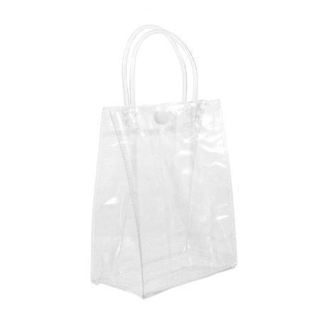 Sacola Transparente Botão - 20x10x30 - 1 unidade - Rizzo - Rizzo