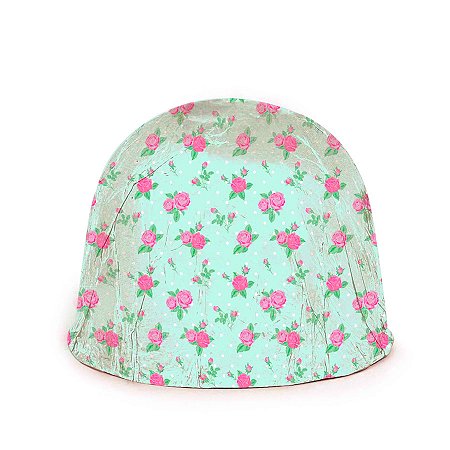 Papel Chumbo 10x9,8cm - Floreio Verde - 300 unidades - Cromus - Rizzo