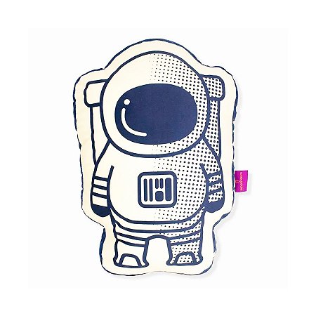 Almofada Astronauta Espacial - 38cm - 1 unidade - Zona Criativa - Rizzo