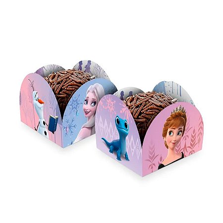 Porta Forminha - Frozen  - 50 unidades - Regina - Rizzo