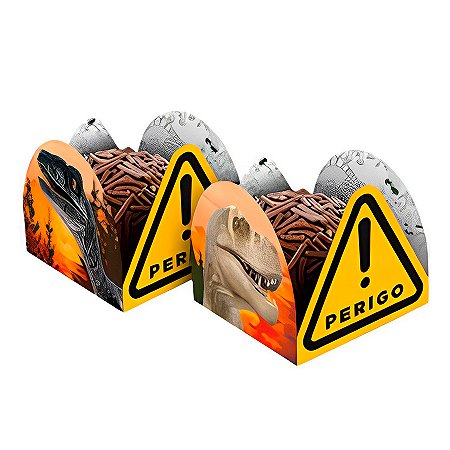 Porta Forminha - Dinossauro - 50 unidades - Regina - Rizzo
