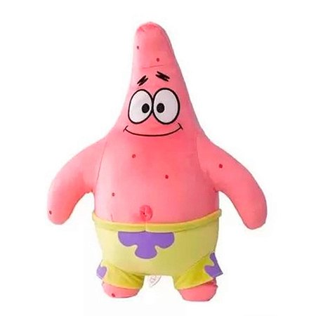 Pelúcia Patrick 29cm - Bob Esponja - 1 unidade - Rizzo - Rizzo