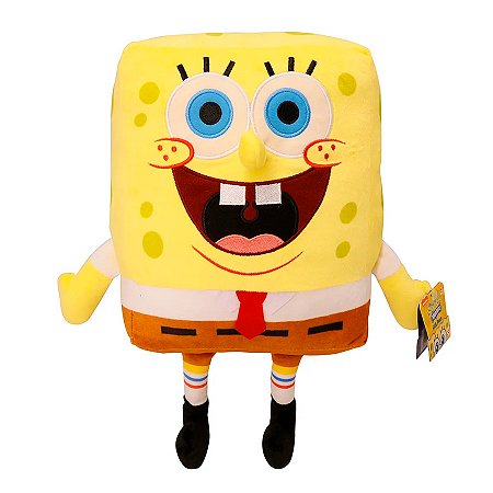 Pelúcia Bob Esponja 35cm - 1 unidade - Rizzo
